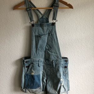 Hollister Jean overalls